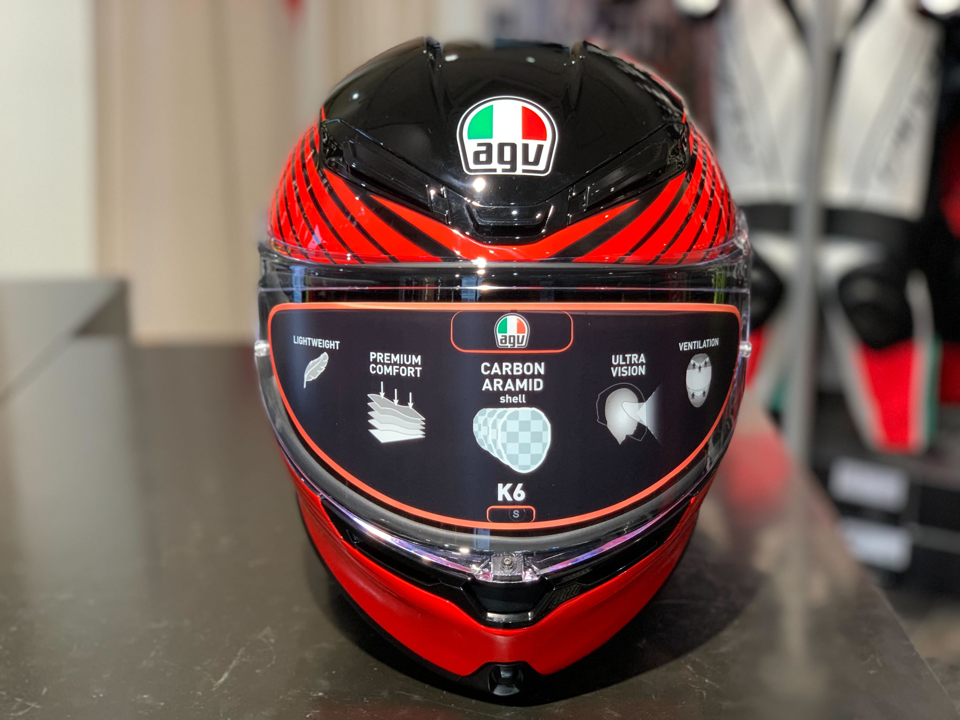 プレミアムスポーツツーリングモデル”『AGV K6』入荷のお知らせ